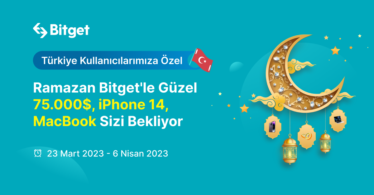 Bitget’ten Türkiye’ye Özel Süper Hediyeler