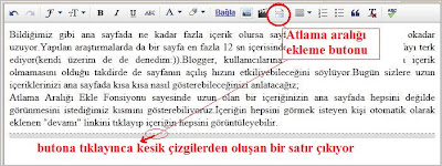 Blogger Devamini Oku Ozelligi-Atlama Araligi Ekle