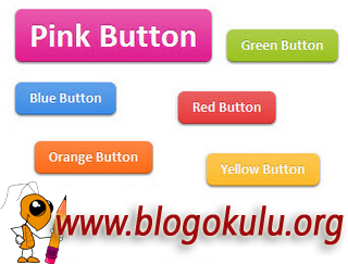 Blogger Buton CSS3 ile Rengarenk