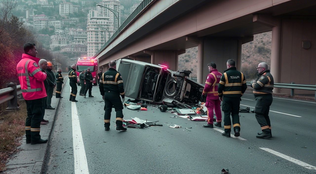 Kamyon Köprüden Uçtu, 3 Kişi Hayatını Kaybetti: Türkiye’deki Korkunç Trafik Kazası Detayları